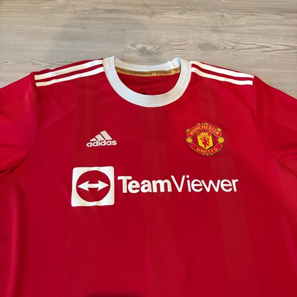 Manchester United Home #7 Ronaldo Jersey SZ XL Adidas - Picture 4 of 4